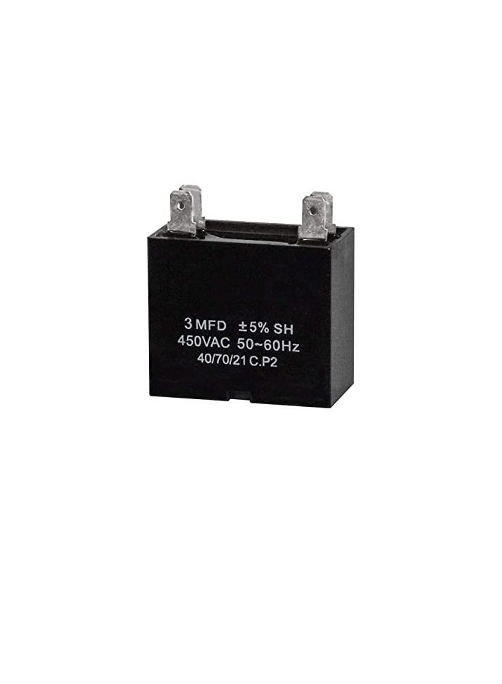 Burst Proof High Quality 2 Pin Round Capacitor with Aluminium Housing for AC Motor Compressor  - Image 1