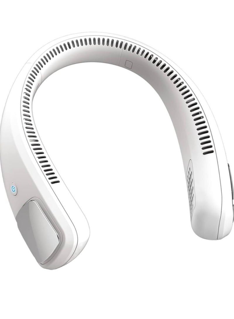 Portable Mini Neck Fan Cooling Airflow, Recharging Ultra Quiet with 3 Speed Mini Fan, Travel Outdoor Sports Office With Cooling Ceiling Fan, Unisex - Image 2