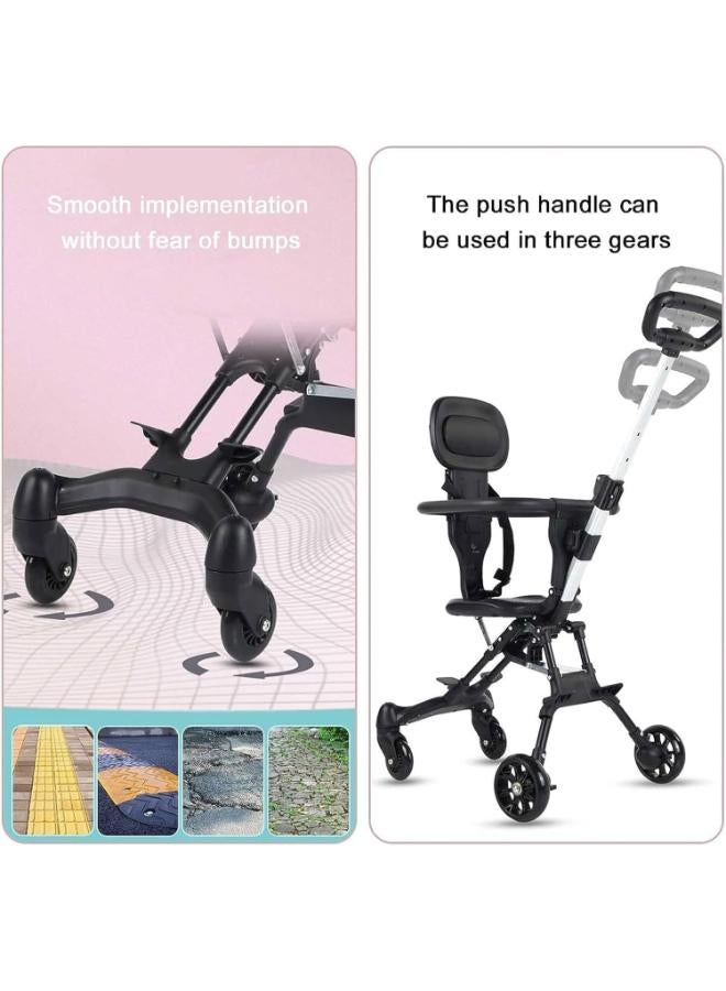 Adjustable Baby Stroller with One-Hand Fold - Image 5