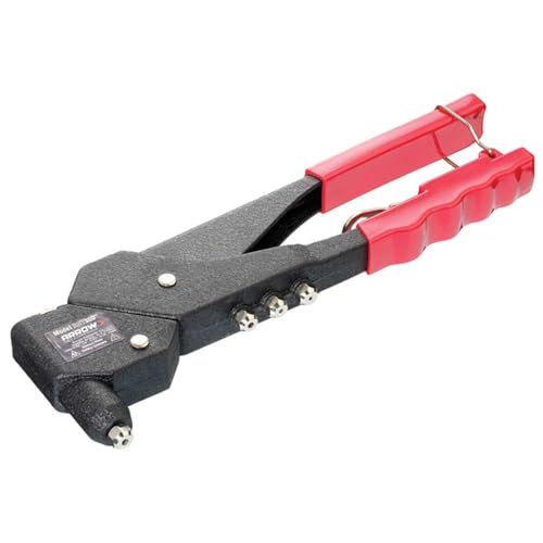 Arrow Fastener Arrow RHT300 One-Handed Swivel Rivet Tool, Manual Riveter for Metal, Fabric, Leather, and Auto Repair, Uses 1/8-Inch, 3/16-Inch, 5/16-Inch Rivets - Image 5