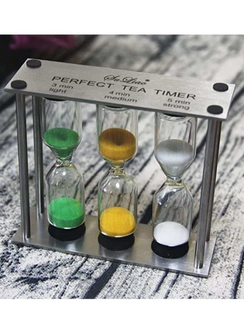 Tealand - Perfect Sand Hourglass 3-in-1 Tea Timer Use For Making Tea or Keeping Time Around the Kitchen - Image 1