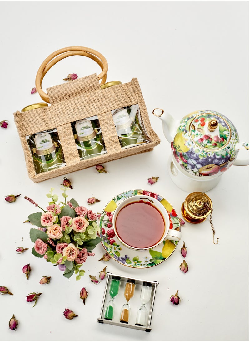 Tealand - Perfect Sand Hourglass 3-in-1 Tea Timer Use For Making Tea or Keeping Time Around the Kitchen - Image 1