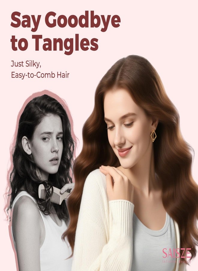 SAISZE Castor Oil Shampoo and Conditioner Bar, Hydrating and Moisturizing Hair, Natural Solid Shampoo for Hair Growth and Scalp Nourishment - Image 2