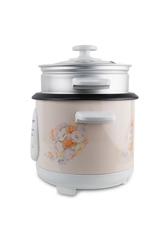 TEAM - Automatic Rice Cooker 3-in-1 Functions Non-Stick Inner Pot Automatic Shut Off with Overheat Protection 0.6L - Image 1