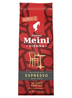 JULIUS MEINL Julius Meinl Vienna ESPRESSO Coffee Beans, 100% Arabica, Medium Roast, Intensity 7, 220g  - Image 1