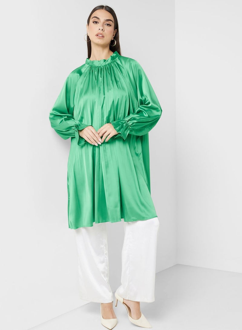 Khizana Pleated Tunic Top  - Image 4