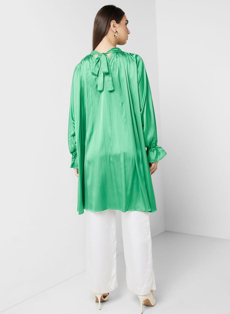 Khizana Pleated Tunic Top  - Image 2
