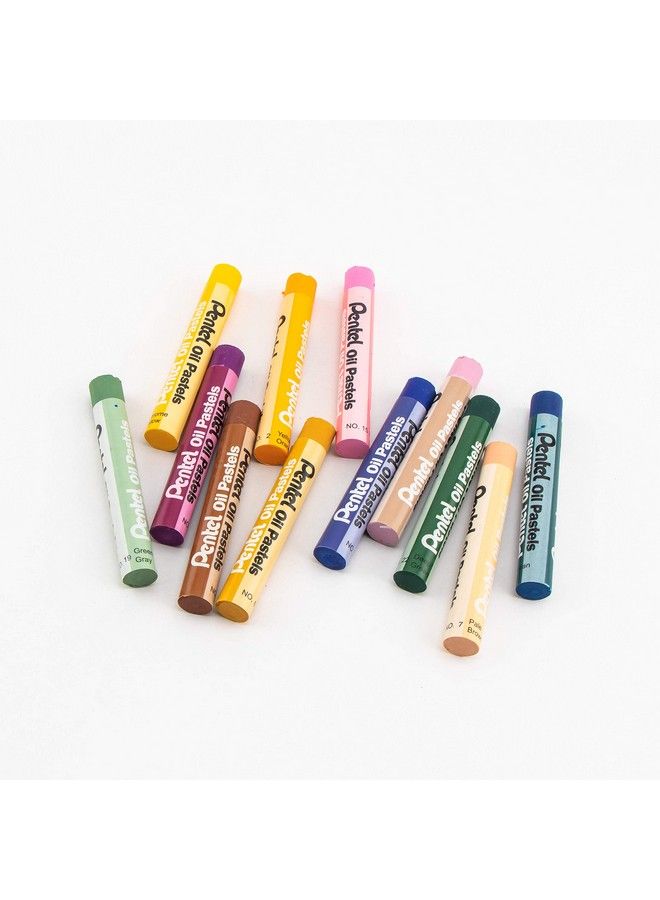 Pentel Arts Oil Pastels 432 Piece Classroom Size Pack (Phn12Cp2) - Image 5