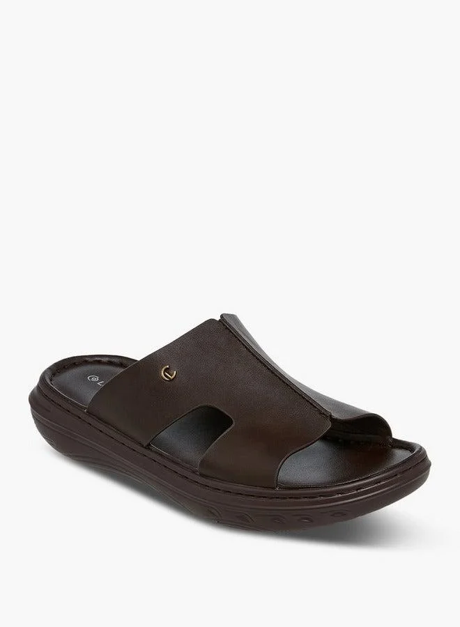 Solid Slip-On Comfort Sandals