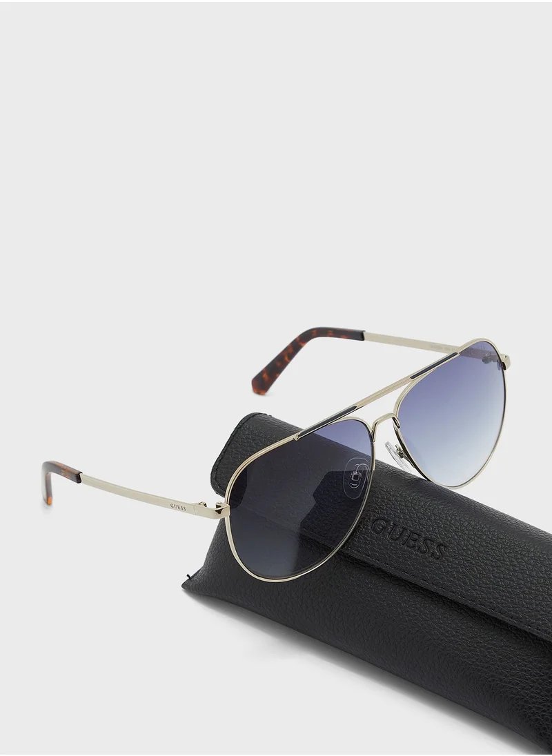GUESS Aviator Sunglasses