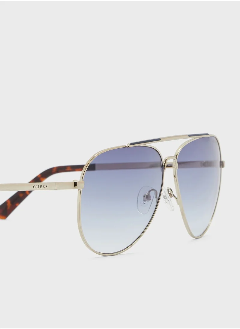 GUESS Aviator Sunglasses