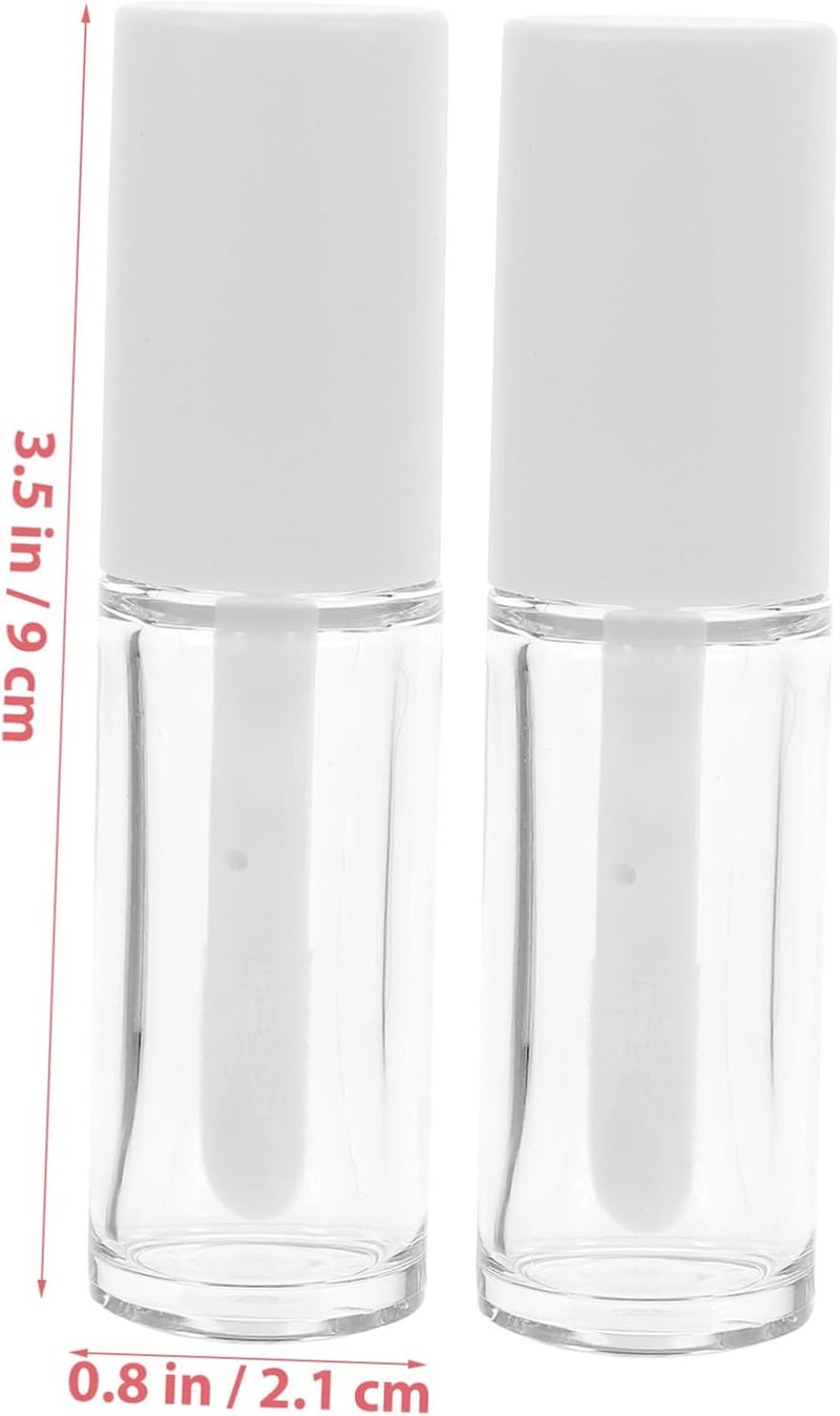 DOITOOL 15pcs Refillable Lip Balm Tubes Lip Gloss Containers with Wands Portable Easy Filling Material - Image 5