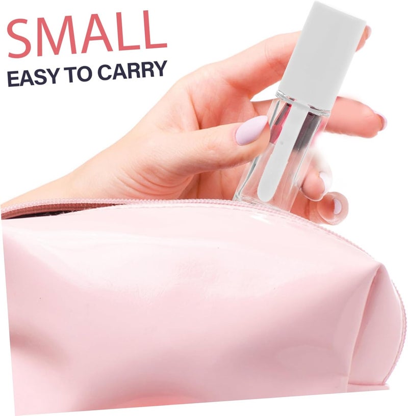 DOITOOL 15pcs Refillable Lip Balm Tubes Lip Gloss Containers with Wands Portable Easy Filling Material - Image 3