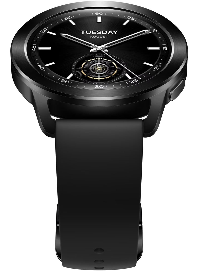 Xiaomi 486 mAh Watch S3 1.43 Inch Amoled Bluetooth 5.2 Heart Rate Blood Oxygen Monitoring Global Version Black - Image 4