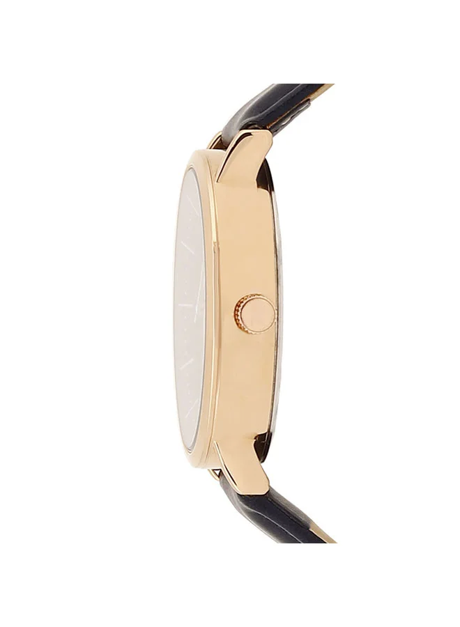 French Connection 42mm Men's Quartz Watch with Black Dial