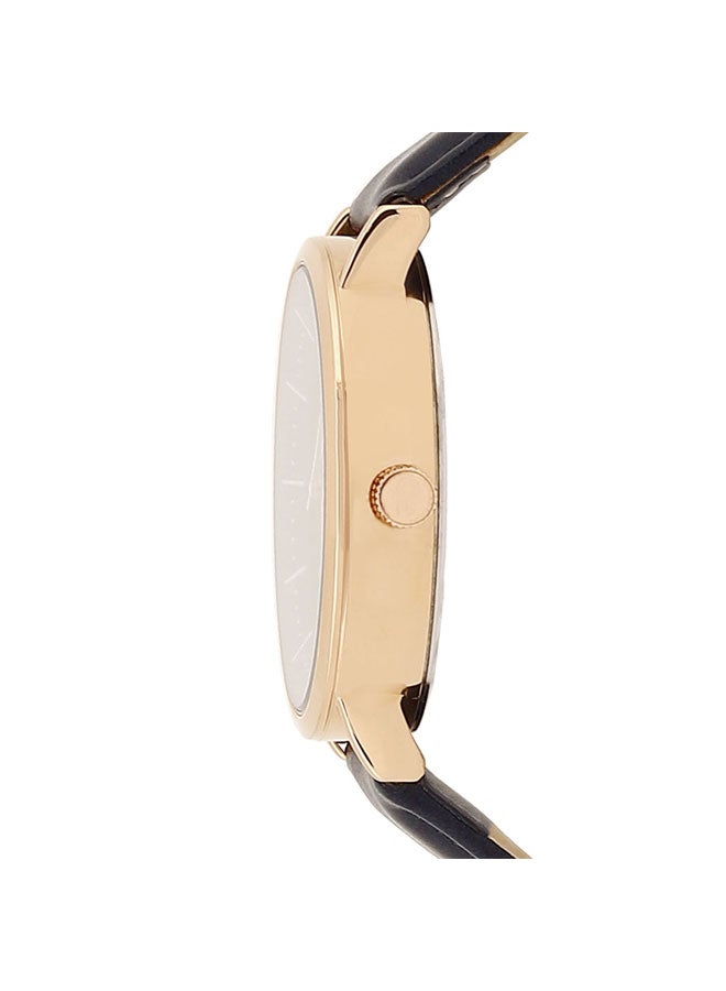 French Connection 42mm Men's Quartz Watch with Black Dial - Image 3