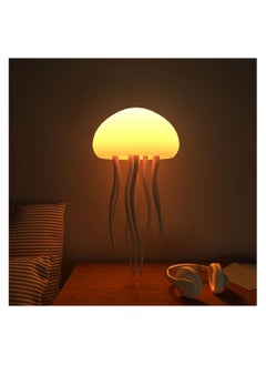 AWD Floating Jellyfish Lamp Voice Control Jellyfish Table Lamp with Dancing Legs Jellyfish Table Lamp for Kids Hanging Jellyfish Night Light for Home Office Bedroom Bedside Table Lamp  - Image 1