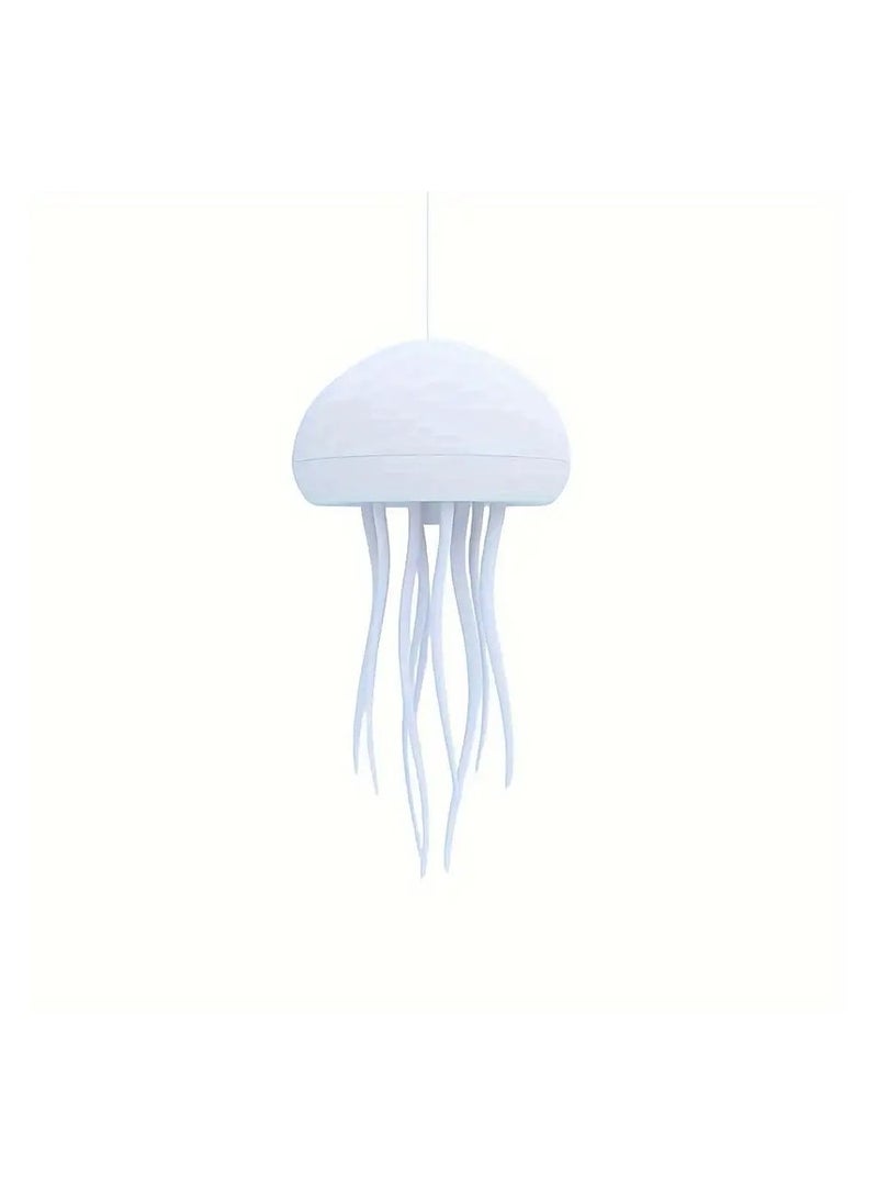 AWD Floating Jellyfish Lamp Voice Control Jellyfish Table Lamp with Dancing Legs Jellyfish Table Lamp for Kids Hanging Jellyfish Night Light for Home Office Bedroom Bedside Table Lamp  - Image 2
