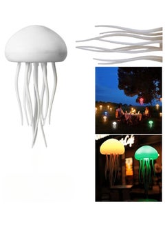 AWD Floating Jellyfish Lamp Voice Control Jellyfish Table Lamp with Dancing Legs Jellyfish Table Lamp for Kids Hanging Jellyfish Night Light for Home Office Bedroom Bedside Table Lamp  - Image 5