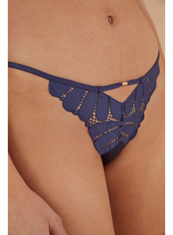 women'secret Classic lace embroidered panties  - Image 4
