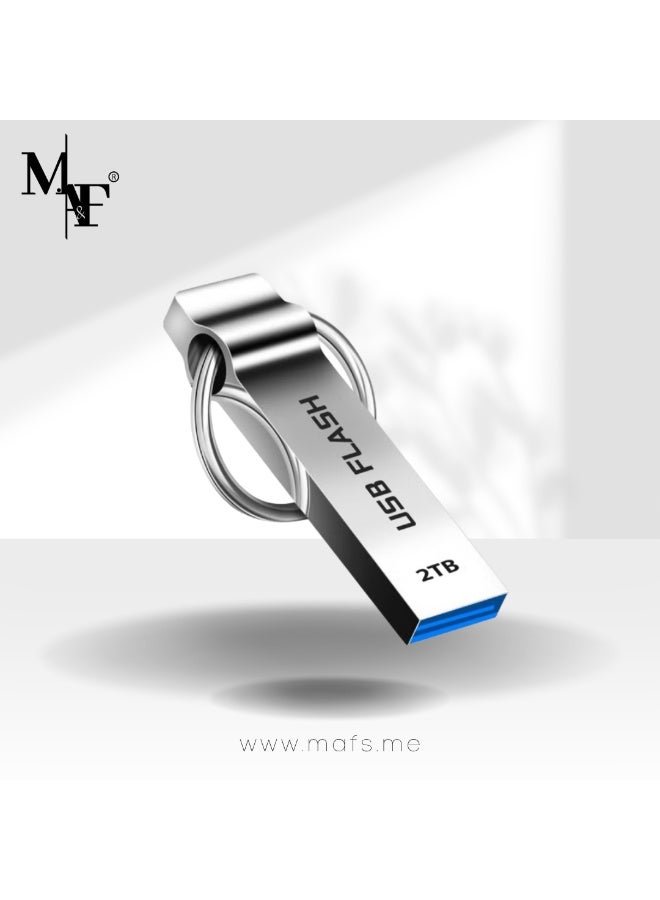 USB Flash Drive 2TB Large Capacity USB Stick 3.0 High Speed Flash Drive Waterproof Memory Stick Portable Thumb Drive for Tablet/PC/Laptop