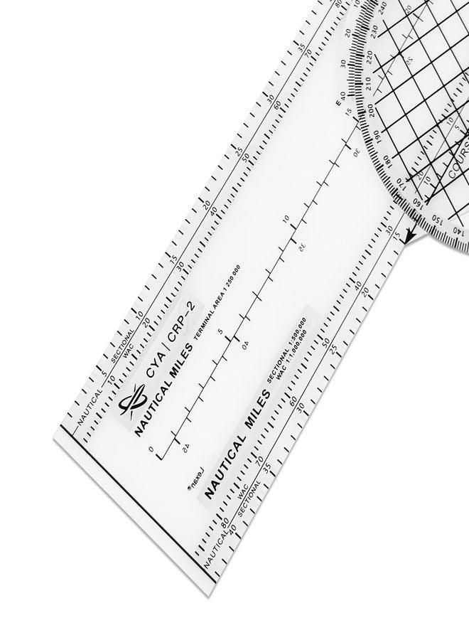 CYA Rotating Plotter Aviation, Flight Azimuth Plotter for Pilot Students - Image 5