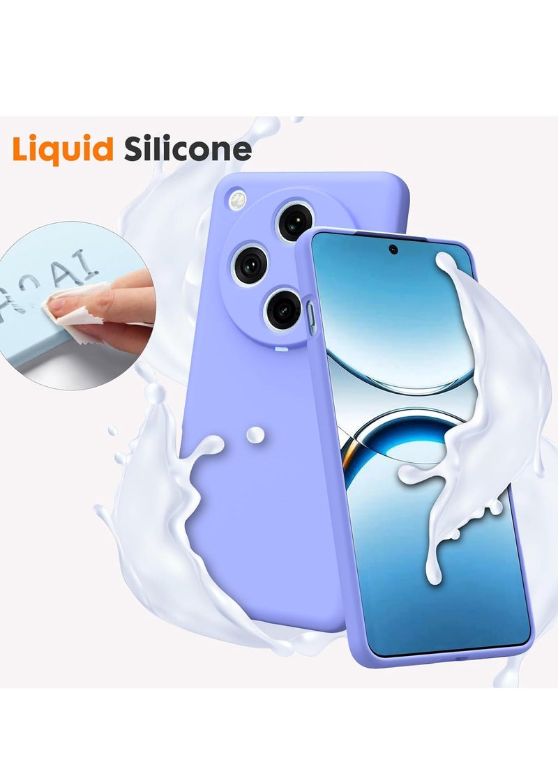 Houmt Oppo Find X8 Pro 5G Case Cover Premium Silicone With Microfibre Lining Case Anti-Scratch Shockproof Protective Phone Cover For OPPO Find X8 Pro 5G 6.7-inch  - Image 2