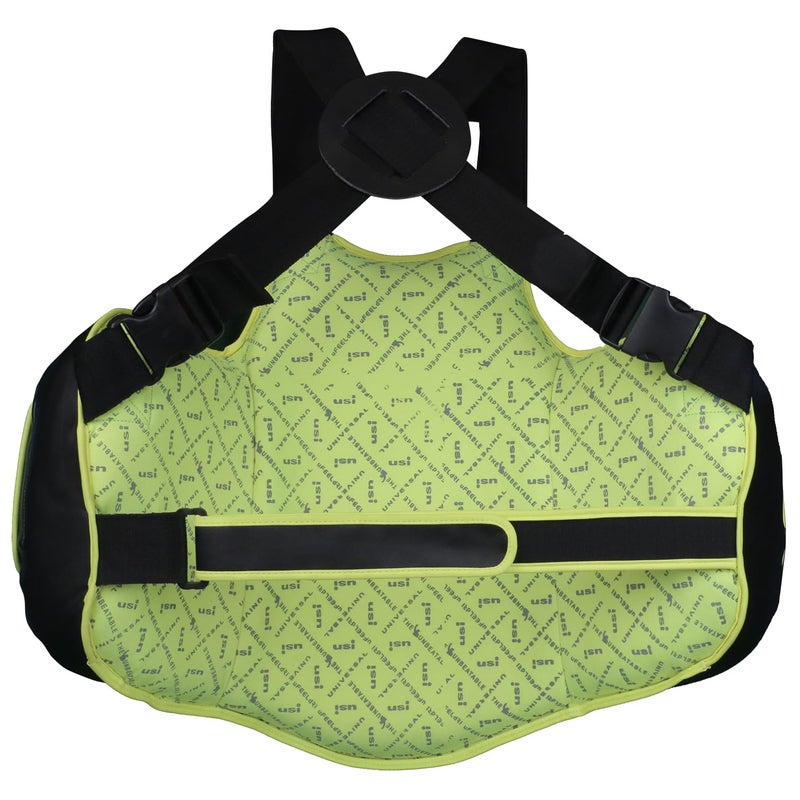 USI UNIVERSAL NEON Coach Vest Muaythai Training Belly Pad | Core Protection for Coaches in Boxing, Muay Thai, Kickboxing | Syntek Leather | Maximum Durability, Secure Fit - Image 2