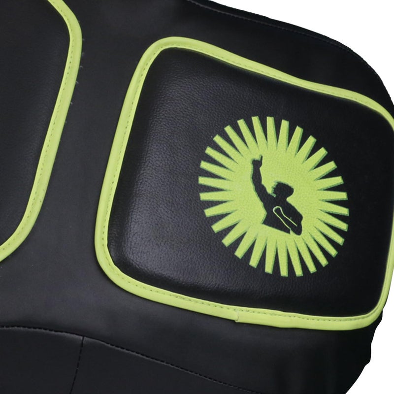 USI UNIVERSAL NEON Coach Vest Muaythai Training Belly Pad | Core Protection for Coaches in Boxing, Muay Thai, Kickboxing | Syntek Leather | Maximum Durability, Secure Fit - Image 5