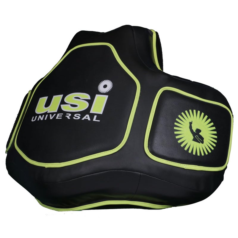 USI UNIVERSAL NEON Coach Vest Muaythai Training Belly Pad | Core Protection for Coaches in Boxing, Muay Thai, Kickboxing | Syntek Leather | Maximum Durability, Secure Fit - Image 3