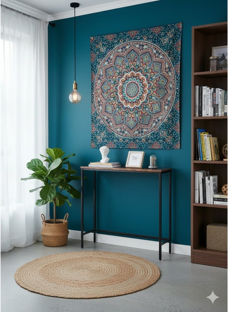 EXPERT Narrow console table, 100cm small entrance table, slim sofa table, side table, display table, for corridor, bedroom, living room, hallway, extra long entrance table, EI-109 - Image 2