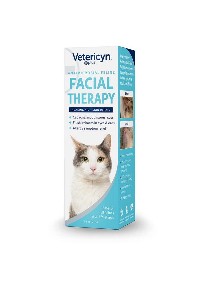 Vetericyn Plus Feline Facial Therapy | Healing Aid And Skin Repair For Different Cat First Aid Needs, Including Cat Acne, Cat Ear And Eye Problems. 2 Ounces  - Image 5