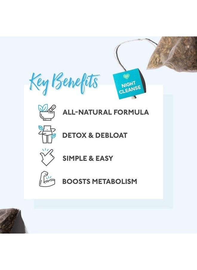 SkinnyMint - Detox Tea 14 Day Kit Ultimate Teatox Program All Natural Morning Boost And Night Cleanse Detox Tea Helps Alleviate Bloating And Boost Energy - Image 1