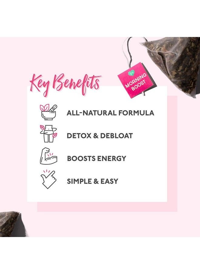 SkinnyMint - Detox Tea 14 Day Kit Ultimate Teatox Program All Natural Morning Boost And Night Cleanse Detox Tea Helps Alleviate Bloating And Boost Energy - Image 1
