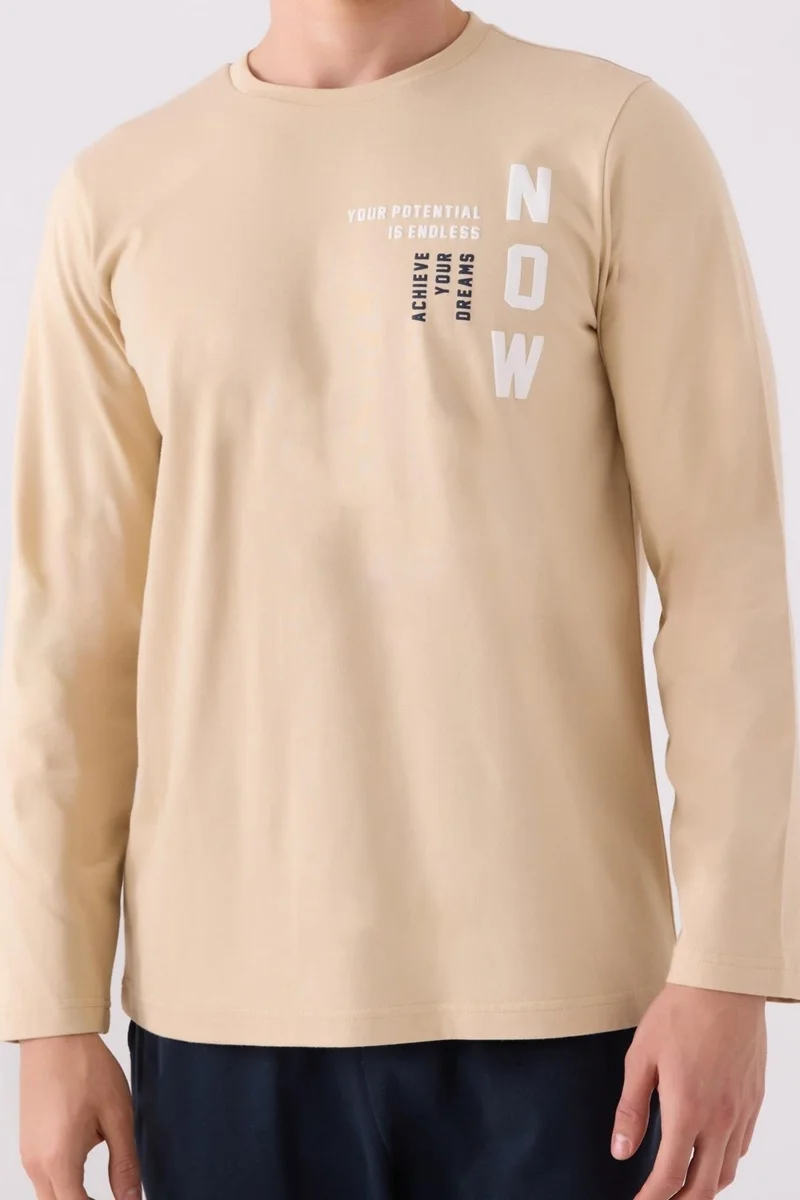 ارنيتا Cotton Winter Men's Pajama Set with Pocket Detail