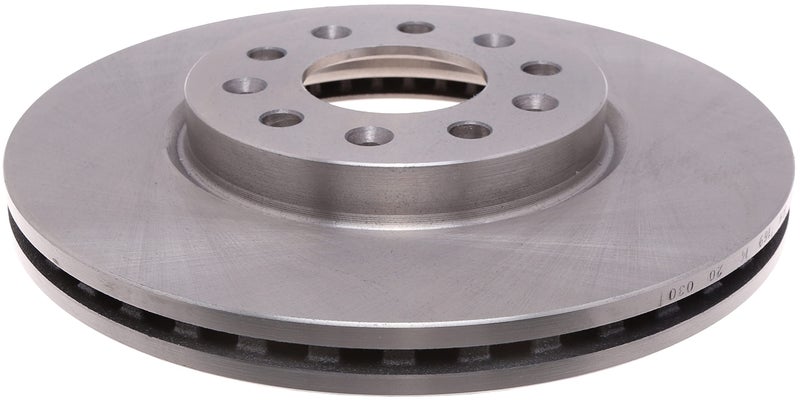 دوار الفرامل الأمامي ACDelco Silver 18A82000A GM 19366027 دوارات الفرامل لسيارات شيفروليه بويك GMC تيرين والمزيد