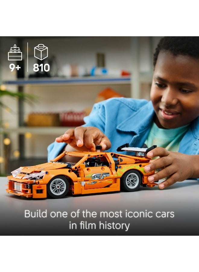 LEGO Technic Fast and Furious Toyota Supra MK4 Car Toy 42204 (Age 9+, 810 Pieces) - Image 3