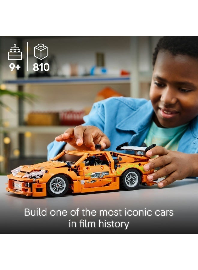 LEGO Technic Fast and Furious Toyota Supra MK4 Car Toy 42204 (Age 9+, 810 Pieces) - Image 3