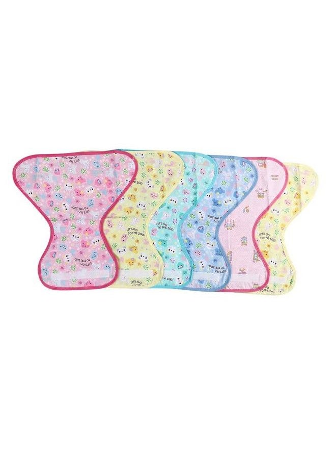 Mothers Choice - Mother'S Choice Baby Nappies Nappy Inner Soft Plastic And Soft Cotton Fabric Outside With Strap For New Born Baby 03 Month Pack 6. - Image 1