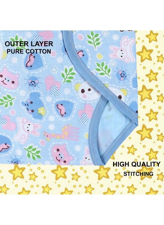 Mothers Choice - Mother'S Choice Baby Nappies Nappy Inner Soft Plastic And Soft Cotton Fabric Outside With Strap For New Born Baby 03 Month Pack 6. - Image 1