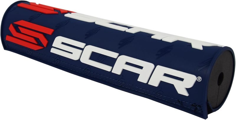 Round handlebar bar pad for crossbar Motocross ATV Motorcycle Dirtbike Enduro Supermoto - Dark blue