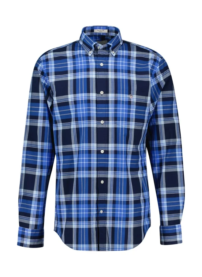 غانت Gant Regular Classic Poplin Check Shirt