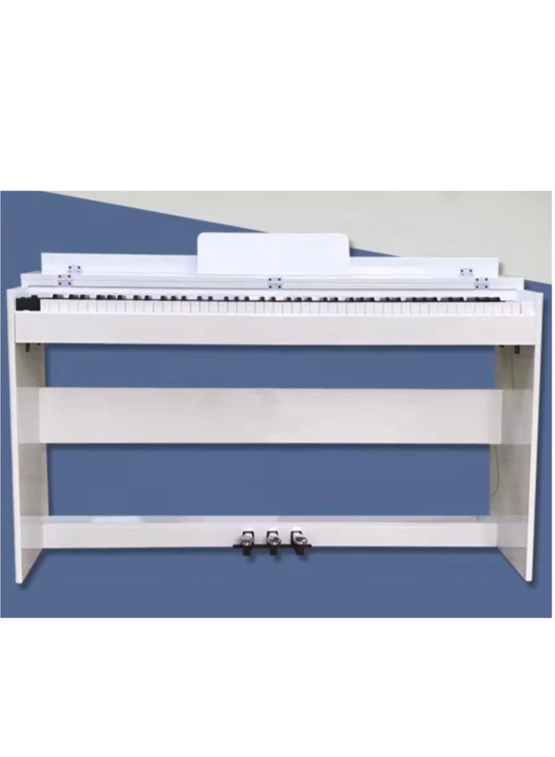 Megarya MegArya Piano Keyboard 88 Key Weighted Digital Piano 88 keys Electric Piano Professional - Glossy White  - Image 2