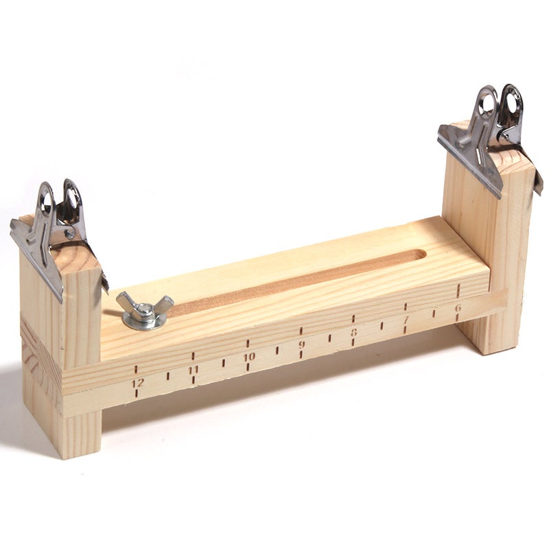 Wooden Hand-Woven Frame Solid Wood Bracelet Necklace Weaving Artifact DIY Primary and Secondary School Students Hand-Woven Weaving Device Wooden braiding clip 