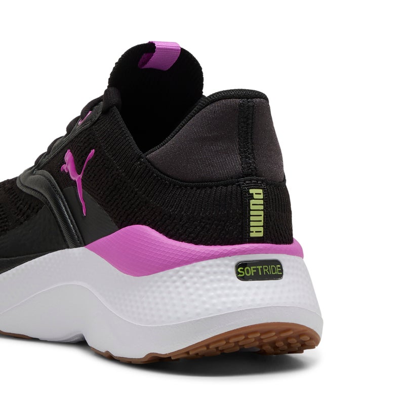 PUMA SOFTRIDE Mayve Womens Black Running Shoes - Image 3
