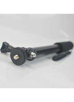 General 0.94 M Eccentric Tube GoPro Head 1/4 Teeth Copper Nut Tail Plug Photography Video Interview Self-Shot Net Red Live Rod-Color:Black  - Image 4
