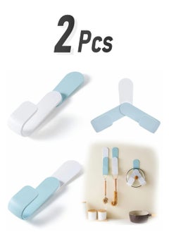 Y&D Wall Mount Pot Lid Stand, 2Pcs Rotatable for All Size Pan Lids Holder Rack  - Image 1