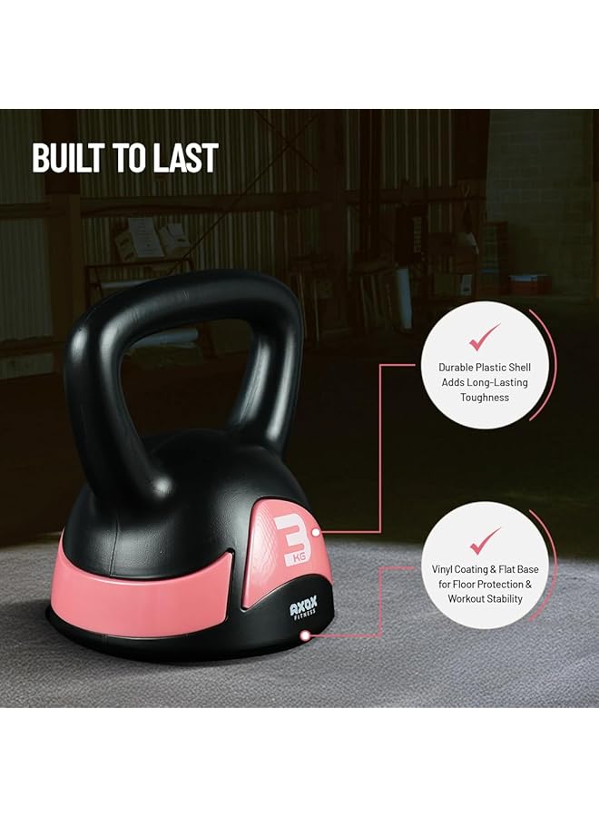 AXOX Fitness Kettlebells 3 Kilograms - Image 5