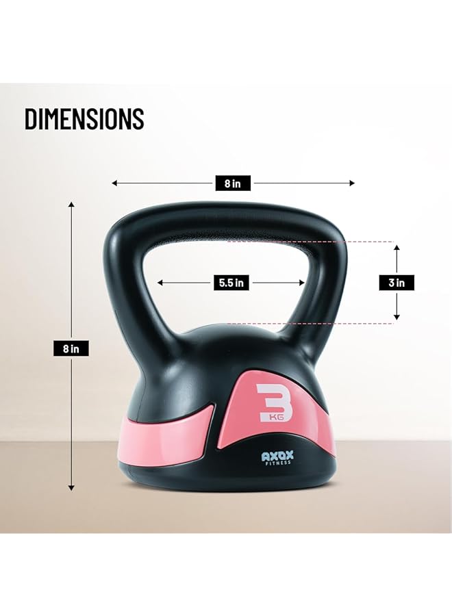 AXOX Fitness Kettlebells 3 Kilograms - Image 4