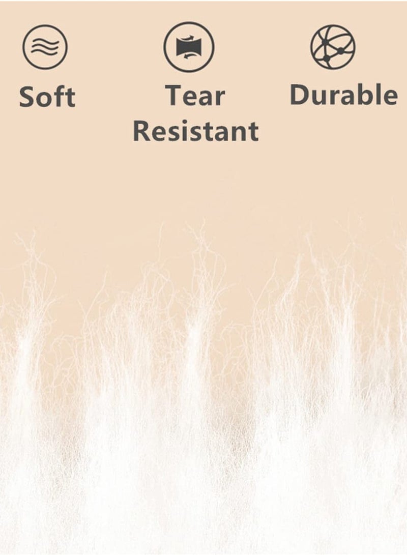 SOLARAE Disposable Cotton Face Towels - Dry Cleansing Wipes for Makeup Removal and Skin Care, Ideal for Sensitive Skin and Surface Cleaning, Perfect for Face Washing and Skincare Routine. - Image 5